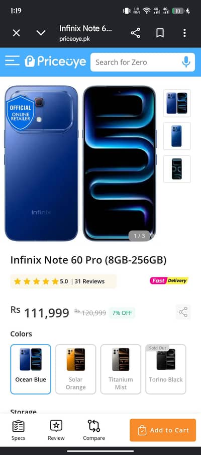 Infinix Note 60 Pro