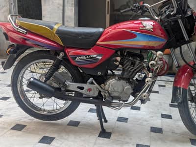 Honda deluxe 2010 model  Peshawar register 