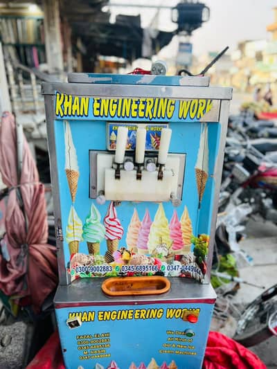 Commercial cone ice cream machine 