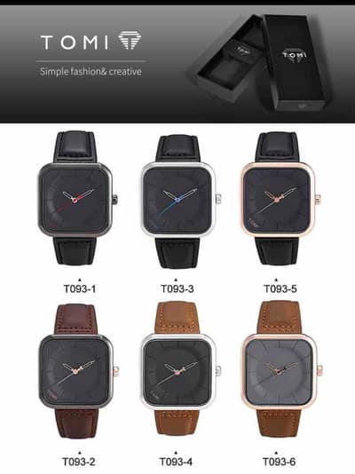 brand new tomi watches