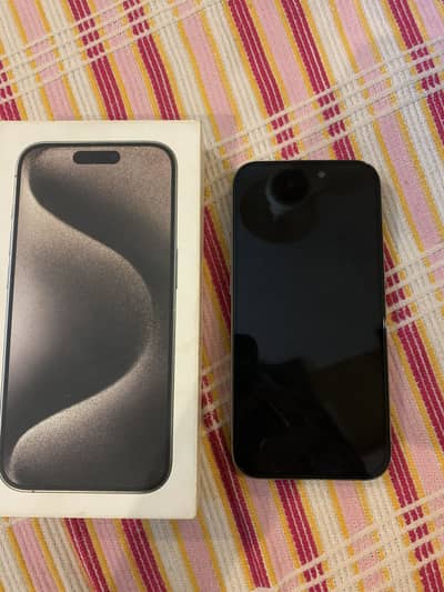 Apple iPhone 15 Pro With box Fu 128Gb