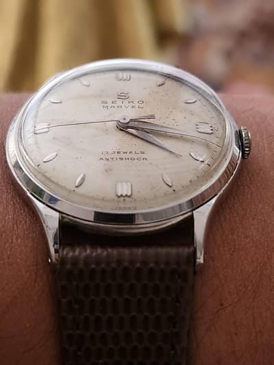 seiko marvel vintage 1956