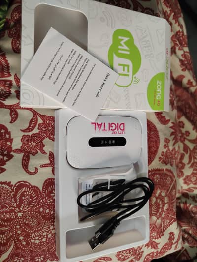 Totally new Zong Internet Device with sim