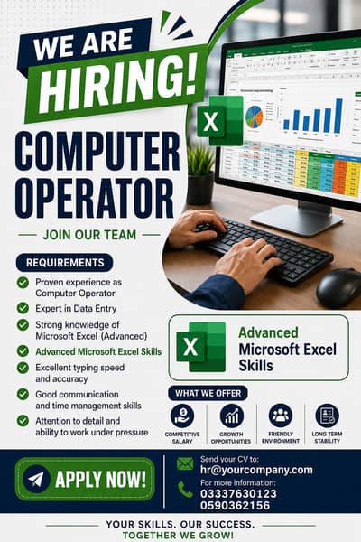 Microsoft excel skills