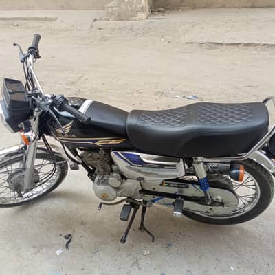 Honda Cg 125 special edition Self start Black