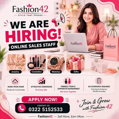 Females staff required