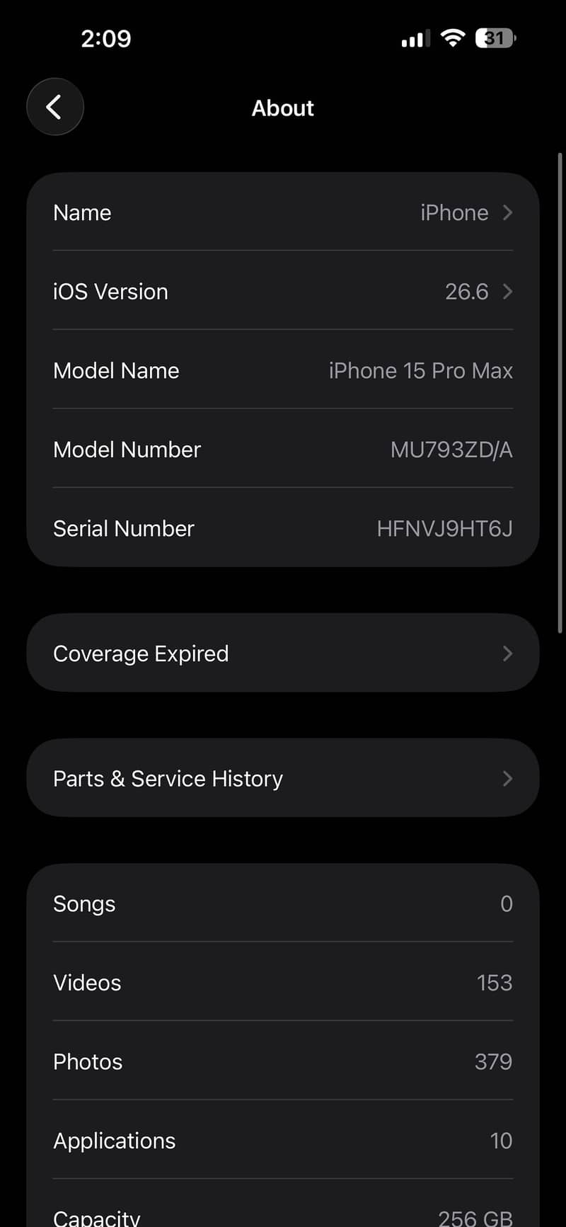 Apple iPhone 15 pro max Narural Titanium 3