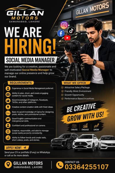 Social Media Marketing Executives Requied