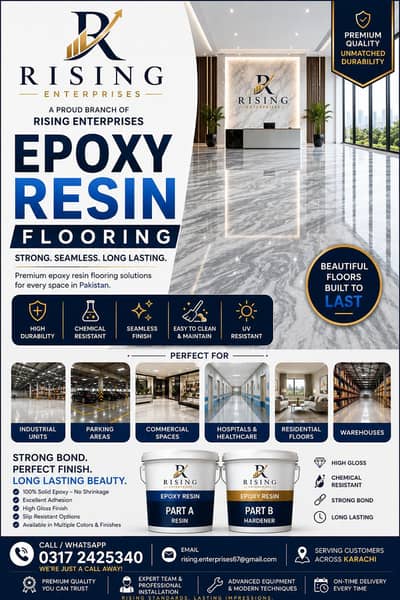 Epoxy Flooring [NOW AVAILABLE IN KARACHI‼]
