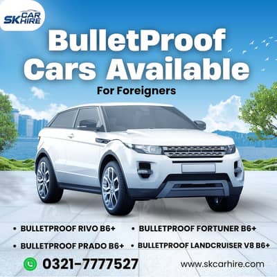 WE PROVIDE BULLET PROOF CAR RETNAL SERVICE ALL LUXURY CARS AVAIALBLE