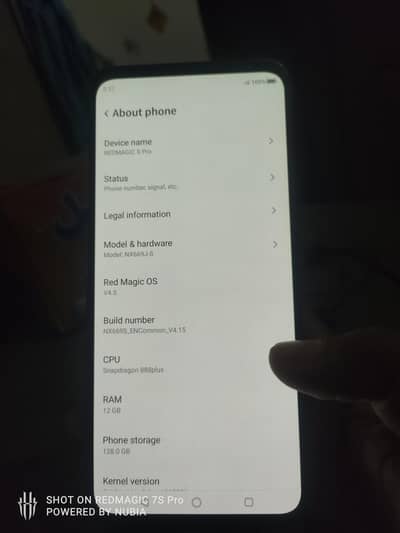 Zte Nubia Red Magic 6s Pro Official PTA Approved