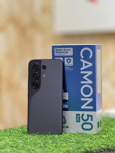 Tecno Camon 50 Pro With Box & Charger 8gb Ram 256gb Storage
