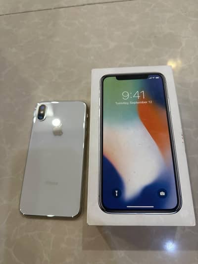 IPhone X 256gb PTA APPROVED.
