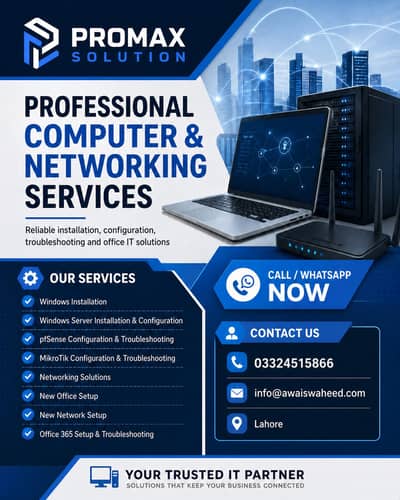 Professional IT Services for Home & Business