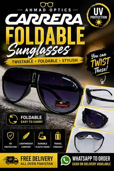 Carrera Stylish Foldable Plastic Sunglasses