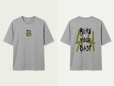 drop shoulder t shirt
