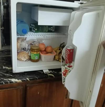 haier refrigerator mini geniune condition