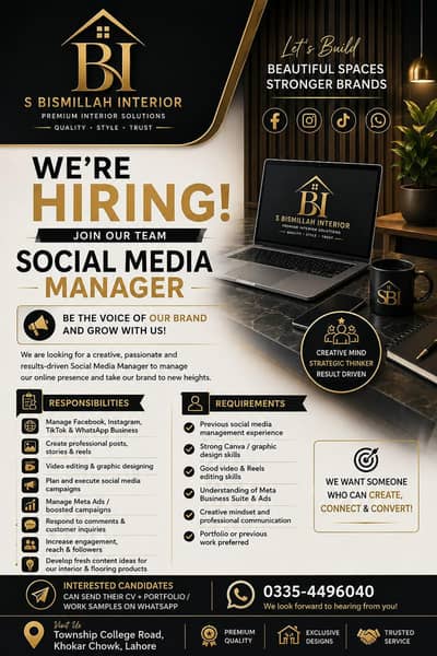 SOCIAL MEDIA MANAGER
