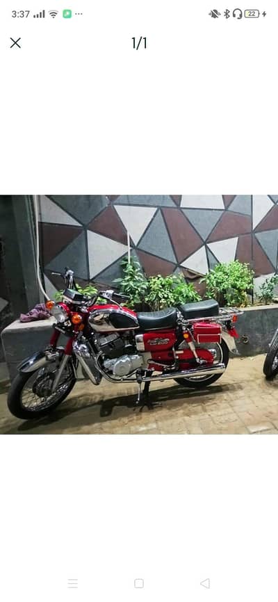 Honda cd 200 roadmaster bike