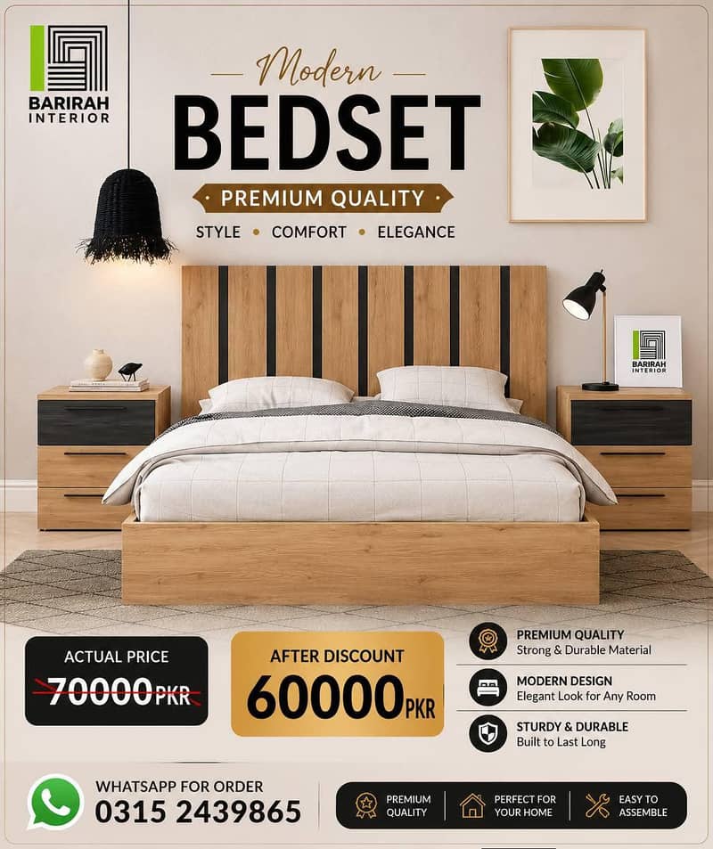 Modern Bedset 15