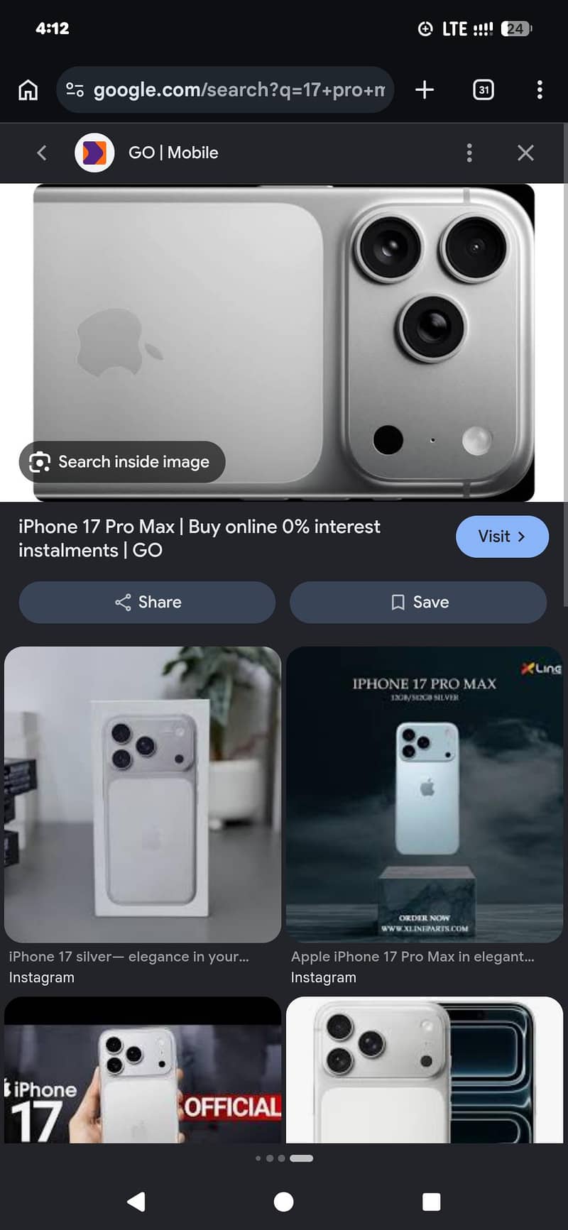 Apple iPhone 17 Pro Max 1
