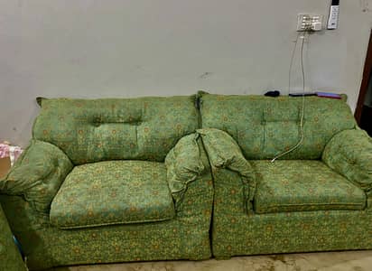 Heavy frame and relaxable sofa