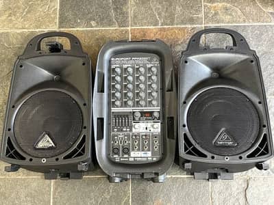 Behringer Europort PPA500BT 6-channel Portable PA System