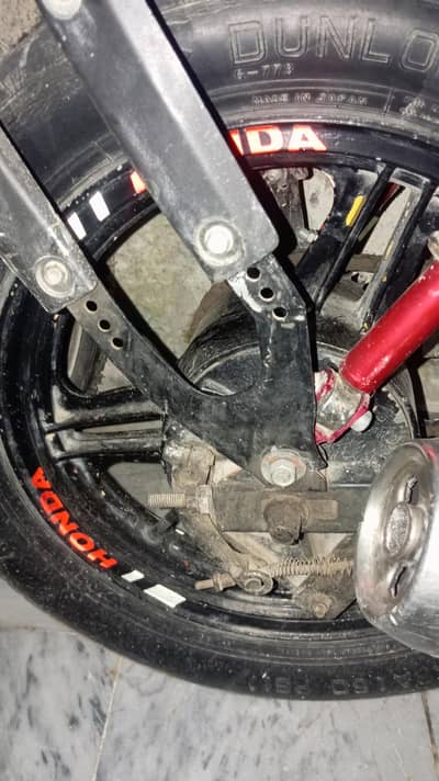 rim 16 r 17 no Ka hai GS 500 baike k  with tyr