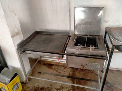 Hot Plate with Fryer