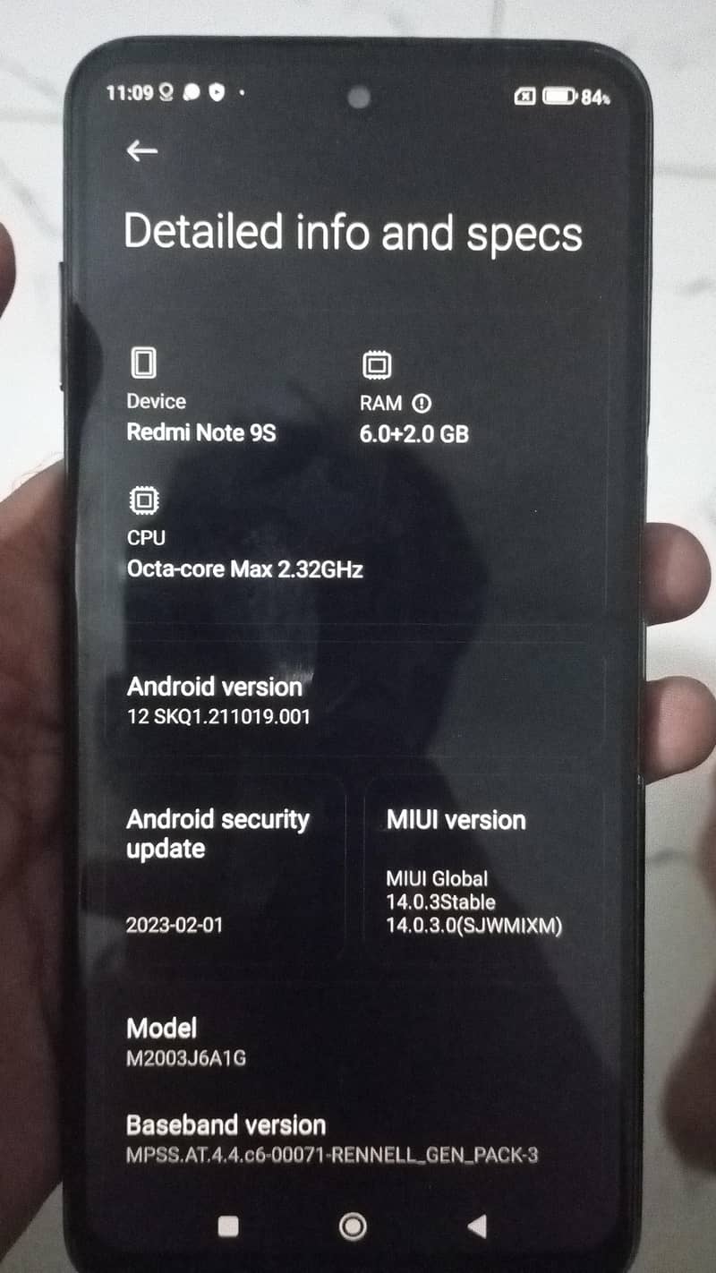 Xiaomi Redmi Note 9S 6