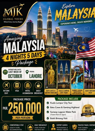 Amazing 4 nights 5 days package