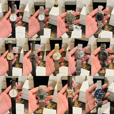 Emporio Armani Men’s Original Watches Available 12500-18500 Diff Price
