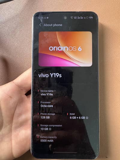 vivo y19s