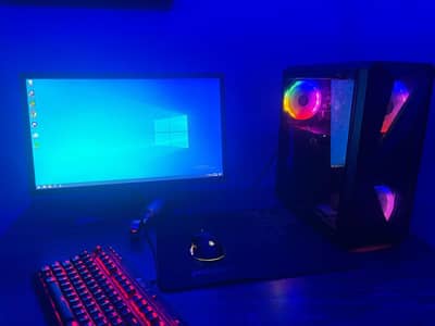 BEAST GAMING PC SETUP ( FULL WITH MONITOR AND ALL)