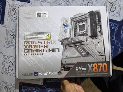 pc parts x870 motherboard + psu+cooler+ddr5 rams