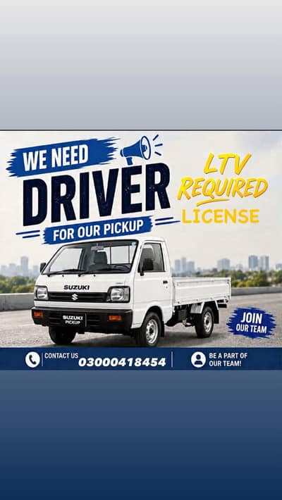 driver required for Suzuki pickup