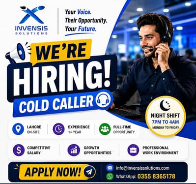 Colld caller and lead genretion appointment setter
