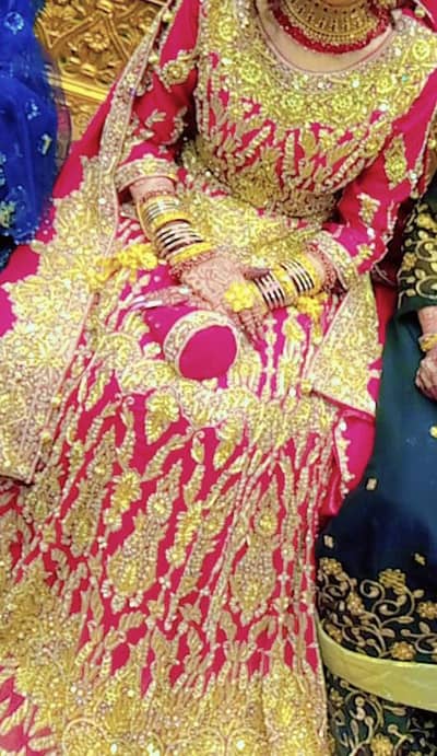 Bridal sharara