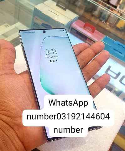 Samsung Mobile Note 10 Plus 12256gb memory