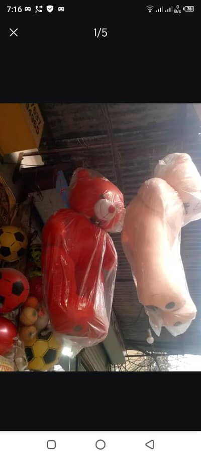 4ft staff Teddy bear
