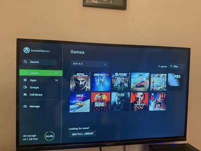 Xbox one 1 tb pre games installed