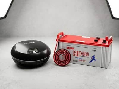 Exide 120Ah Battery & Easy Tech UPS Setup