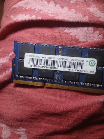 Ramaxel 8GB DDR3L 1600MHz SO-DIMM Laptop RAM (