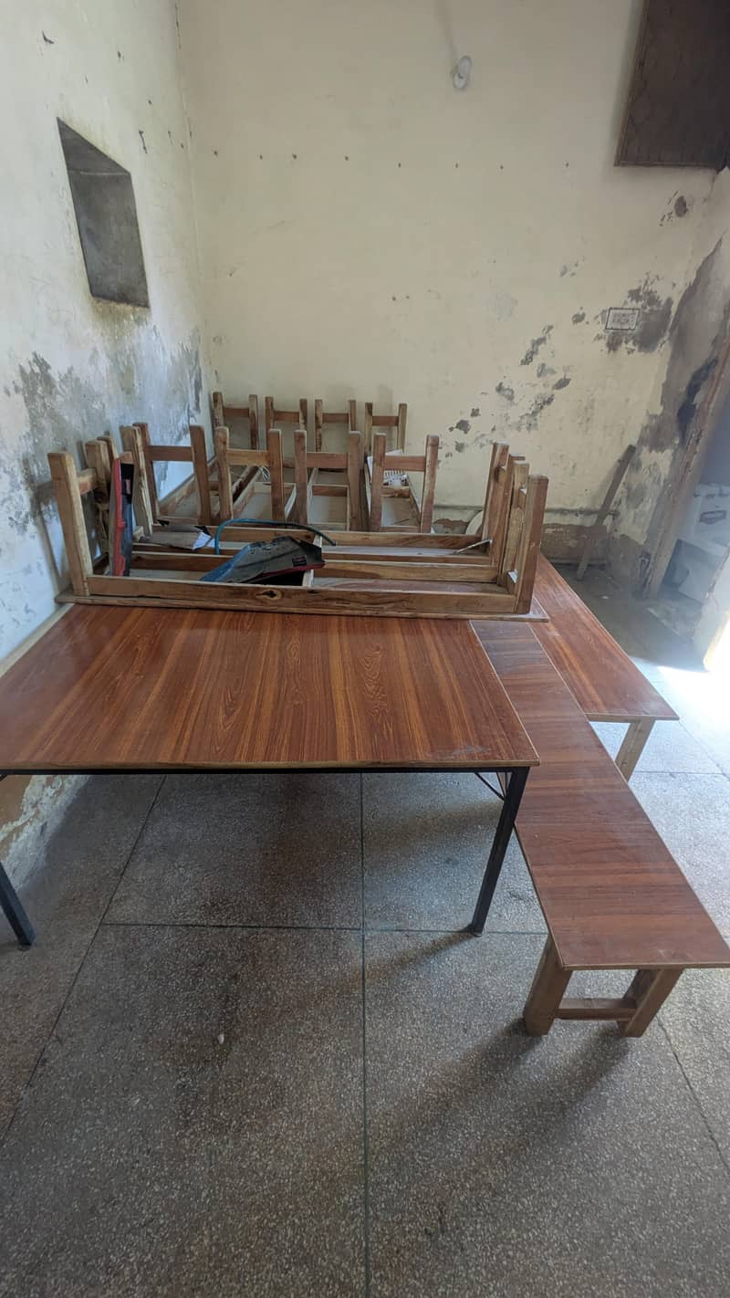 2 table 8 bench 1