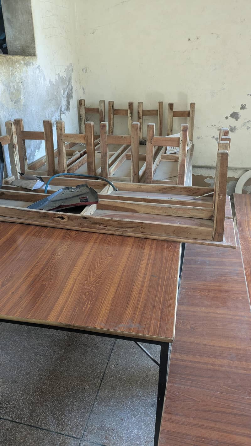 2 table 8 bench 5
