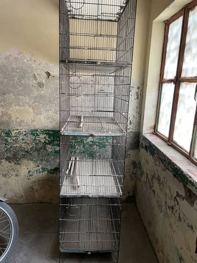 Parrot cage