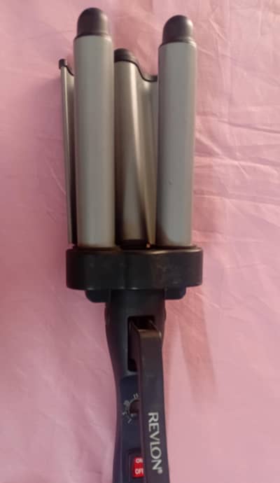 Revlon Original 3 Barrel Jumbo Hair Waver RV084 Excellent Condition