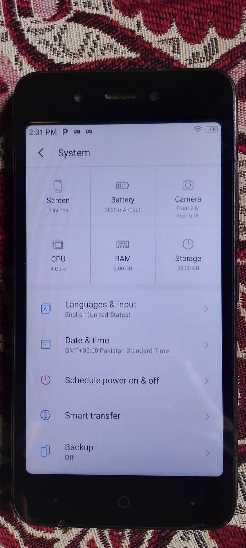 Itel A25 Pro 4