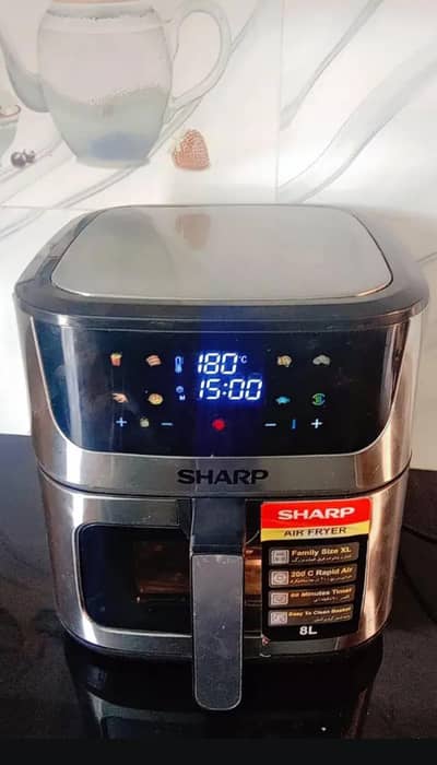 8L sharp aur fryer