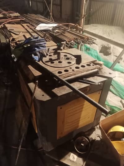 Cutting & bending machine for sale Lahore, working condition.